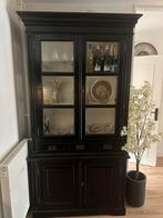 Mooie Kast met Glasdeuren, Huis en Inrichting, Kasten | Buffetkasten, 100 tot 150 cm, 200 cm of meer, Ophalen of Verzenden, Met lade(s)