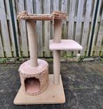 Katten krabpaal en kattenwoning in 1, Ophalen, Gebruikt, Krabpaal