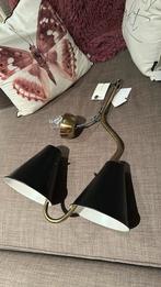 Nieuw hanglamp messing-zwart merk Madam Stoltz, Huis en Inrichting, Ophalen of Verzenden, Nieuw