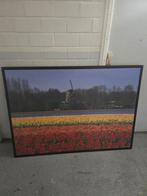 Schilderij "Myrarp" 140x100 cm, Ophalen of Verzenden, Gebruikt, Schilderij