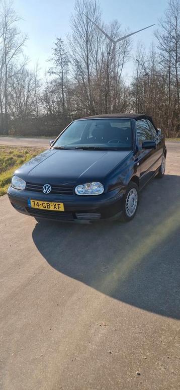 Volkswagen Golf 1.8 Cabriolet 55KW 2000 Blauw beschikbaar voor biedingen