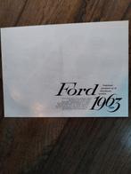Ford Amerikaanse modellen brochure 1963, Ford, Ophalen of Verzenden, Zo goed als nieuw, Ford