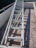 Aluminium ladder, Doe-het-zelf en Verbouw, Ladders en Trappen, Ophalen, Gebruikt, 4 meter of meer