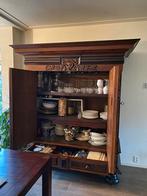 Antieke rankenkast / kussenkast, Antiek en Kunst, Antiek | Meubels | Kasten, Ophalen