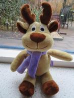 2 x Hert Eland Rendier merk MILKA Promidea meten ca 28 cm, Ophalen of Verzenden, Zo goed als nieuw, Overige typen