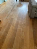 24m2 eiken LHD lamelparket, Doe-het-zelf en Verbouw, Vloerdelen en Plavuizen, Gebruikt, 10 m² of meer, 10 tot 30 cm, Hout