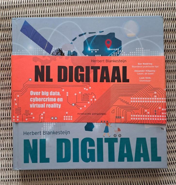 NL Digitaal - Over big data, cybercrime en virtual reality, Boeken, Informatica en Computer, Zo goed als nieuw, Overige onderwerpen