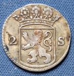 Holland 2 stuivers 1764 Km 48, Vóór koninkrijk, Verzenden, Zilver, Overige waardes