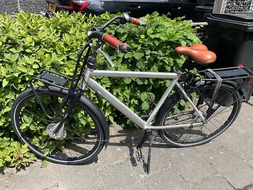 Herenfiets, Fietsen en Brommers, Fietsen | Heren | Herenfietsen, Gebruikt, Overige merken, 57 tot 61 cm, Versnellingen, Ophalen