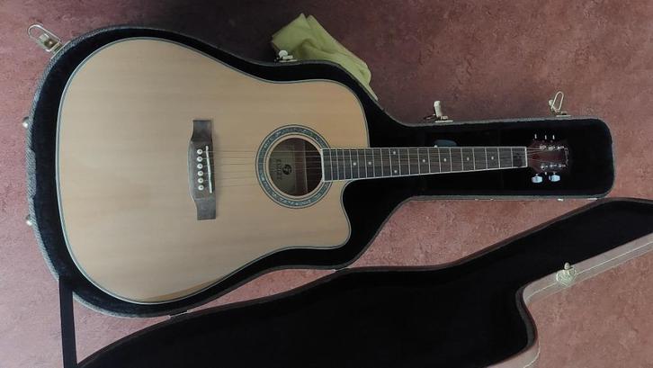 Semi-akoestische C&W gitaar merk Fazley, Muziek en Instrumenten, Snaarinstrumenten | Gitaren | Akoestisch, Nieuw, Overige typen