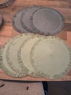 7 x placemat, Ophalen of Verzenden, Zo goed als nieuw, Glas of Kopje