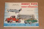 Oude Dinky Toys catalogus - September 1956, Antiek en Kunst, Ophalen of Verzenden