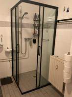 Douche wand zwart twee jaar oud, Ophalen, Gebruikt