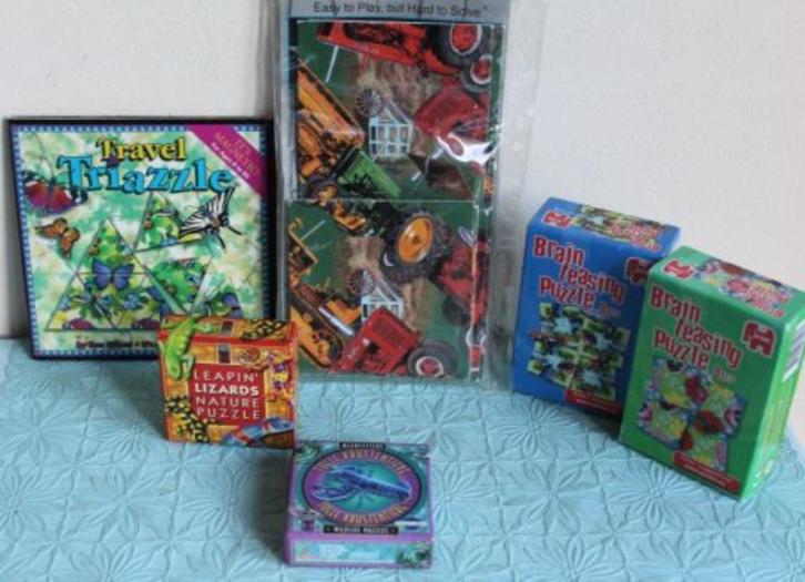 Breinbrekende puzzels, Hobby en Vrije tijd, Gezelschapsspellen | Overige, Zo goed als nieuw, Een of twee spelers, Ophalen of Verzenden