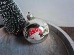 Vintage kerstbal paddenstoel 474, *, Gebruikt, *, Ophalen of Verzenden