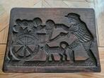Antieke Speculaasplank - Opa Kool Wortelen., Ophalen of Verzenden