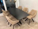 Eetkamertafel Luna van Trendhopper, Huis en Inrichting, Tafels | Eettafels, 200 cm of meer, Zo goed als nieuw, Vijf personen of meer