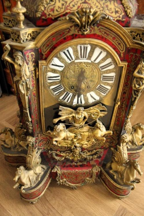 Paarde Boulle met console anno 1860, Antiek en Kunst, Antiek | Klokken, Ophalen