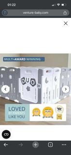 Duo baby playpen speelbox - grey, Ophalen, Zo goed als nieuw