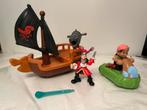 Jake Neverland Piraten Speelgoed - Hook's Piratenboot, Ophalen of Verzenden, Zo goed als nieuw, Speelset