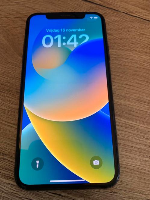 iPhone X, zwart/grijs, 64GB, Telecommunicatie, Mobiele telefoons | Apple iPhone, Gebruikt, 64 GB, Zonder abonnement, Zonder simlock