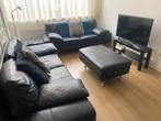Rolf Benz | leer design bankstel, Huis en Inrichting, Banken | Sofa's en Chaises Longues, Ophalen, Zo goed als nieuw, 200 tot 250 cm