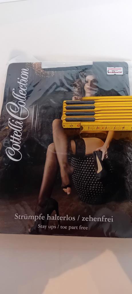 Cottelli Collection kniekous- Nieuw m/38, Kleding | Dames, Leggings, Maillots en Panty's, Nieuw, Panty, Overige maten, Zwart, Ophalen of Verzenden