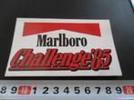 sticker marlboro challenge 1985 *, Verzamelen, Ophalen, Zo goed als nieuw, Bedrijf of Vereniging