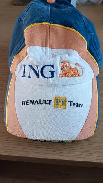 ING Renault F1 pet en Keycord beschikbaar voor biedingen