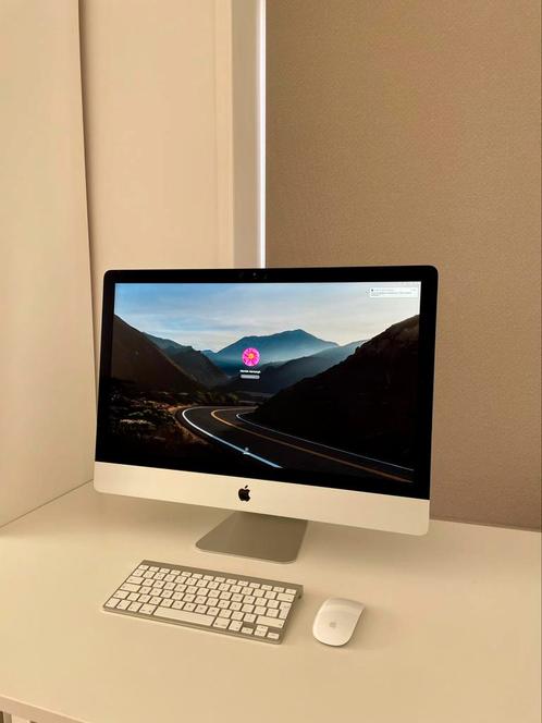 Mooie Apple iMac 27’ met draadloos toetsenbord en muis, Computers en Software, Apple Desktops, Gebruikt, iMac, 3 tot 4 Ghz, 32 GB