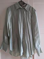 H&M turquoise blouse maat xs, Ophalen of Verzenden, Zo goed als nieuw, Maat 34 (XS) of kleiner, Blauw