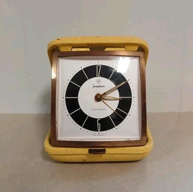 Vintage Junghans Reiswekker, Antiek en Kunst, Antiek | Klokken, Ophalen of Verzenden