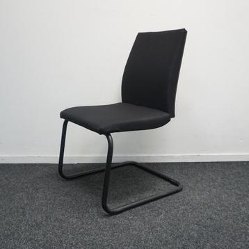 Sedus Yeah Vergaderstoelen | Slede-Stoelen | Zwarte Stof beschikbaar voor biedingen