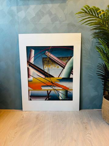 Airbrush Schilderij - Abstract 40x60 cm beschikbaar voor biedingen