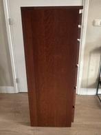 IKEA Malm ladekastje middenbruin met spiegel, Ophalen, Overige materialen, Minder dan 50 cm, Gebruikt