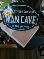 Man Cave Bord - Betreed op eigen risico!, Ophalen of Verzenden, Nieuw, Lichtbak of (neon) lamp