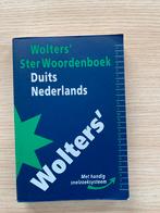 Wolters' Ster Woordenboek Duits-Nederlands, Ophalen of Verzenden, Zo goed als nieuw, Koenen of Wolters, Duits