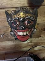 Houten masker Indonesie, Ophalen of Verzenden