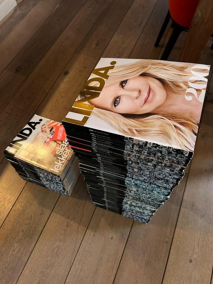 13 jaargangen Linda magazine, Boeken, Tijdschriften en Kranten, Zo goed als nieuw, Damesbladen, Ophalen
