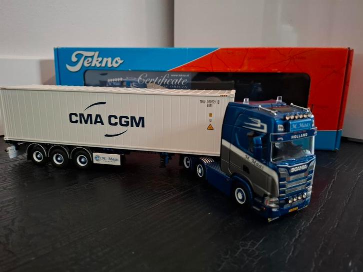 Tekno M.Maas, Hobby en Vrije tijd, Modelauto's | 1:50, Nieuw, Bus of Vrachtwagen, Tekno, Ophalen of Verzenden
