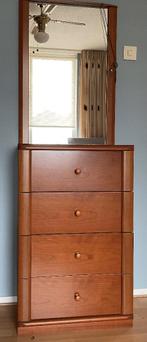 Set massief kersen kasten (slaapkamer), Ophalen, 100 tot 150 cm, 5 laden of meer, Minder dan 100 cm