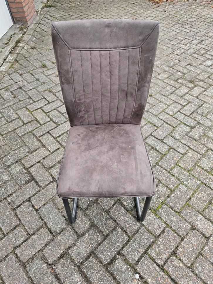 6 Gebruikte Eetkamerstoelen - Setprijs!, Huis en Inrichting, Stoelen, Ophalen