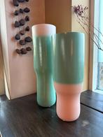 2x Polspotten Vaas NIEUW, Ophalen, Overige kleuren, Nieuw, Glas