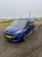 Ford Transit Connect 1.6 Tdci 85KW 2015 Pdc Airco Camer, Stof, Zwart, 4 cilinders, Blauw