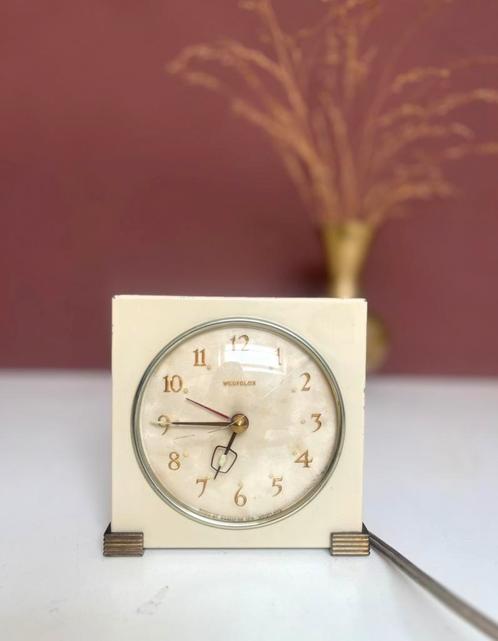 Vintage tafelklokje, Antiek en Kunst, Antiek | Klokken, Ophalen of Verzenden