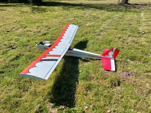 (11)Vintage RC Vliegtuig met OS LA46 motor, Hobby en Vrije tijd, Modelbouw | Radiografisch | Vliegtuigen, Zo goed als nieuw, Elektro