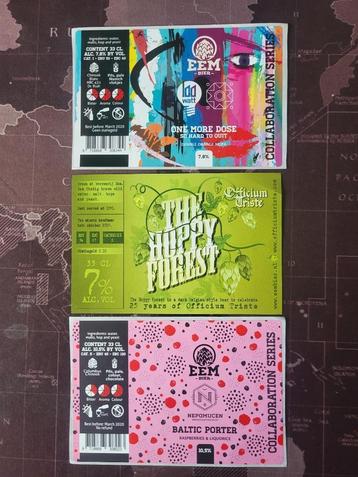 BIERETIKETTEN-E109 - EEM BIER / AMERSFOORT beschikbaar voor biedingen