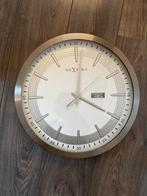 Nextime Wandklok 45cm - Stijlvol Design, Huis en Inrichting, Ophalen, Zo goed als nieuw, Analoog, Wandklok
