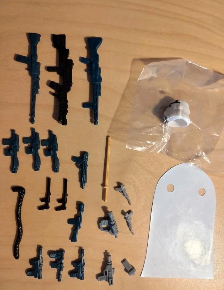 Star Wars vintage repro wapens capes en stickers, Verzamelen, Star Wars, Nieuw, Actiefiguurtje, Verzenden