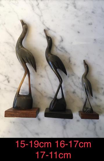 Vogels Antiek handwerk India Horn decoratie 120jaar oud beschikbaar voor biedingen